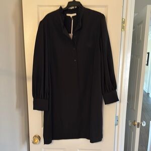 Black Long-Sleeve Dress